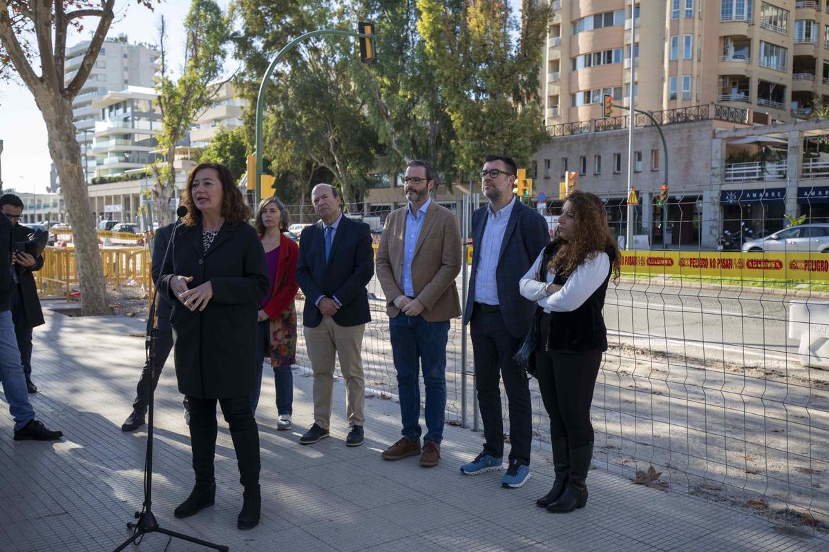 La presidenta del Govern, el alcalde de Palma y la APB visitan los ...