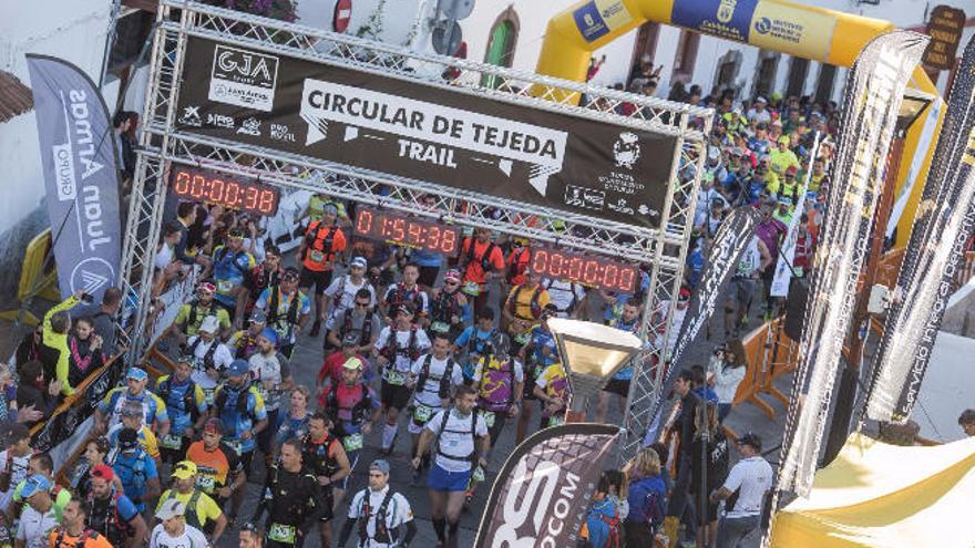 Más de 1.300 atletas disputarán la décima edición de la Circular de Tejeda