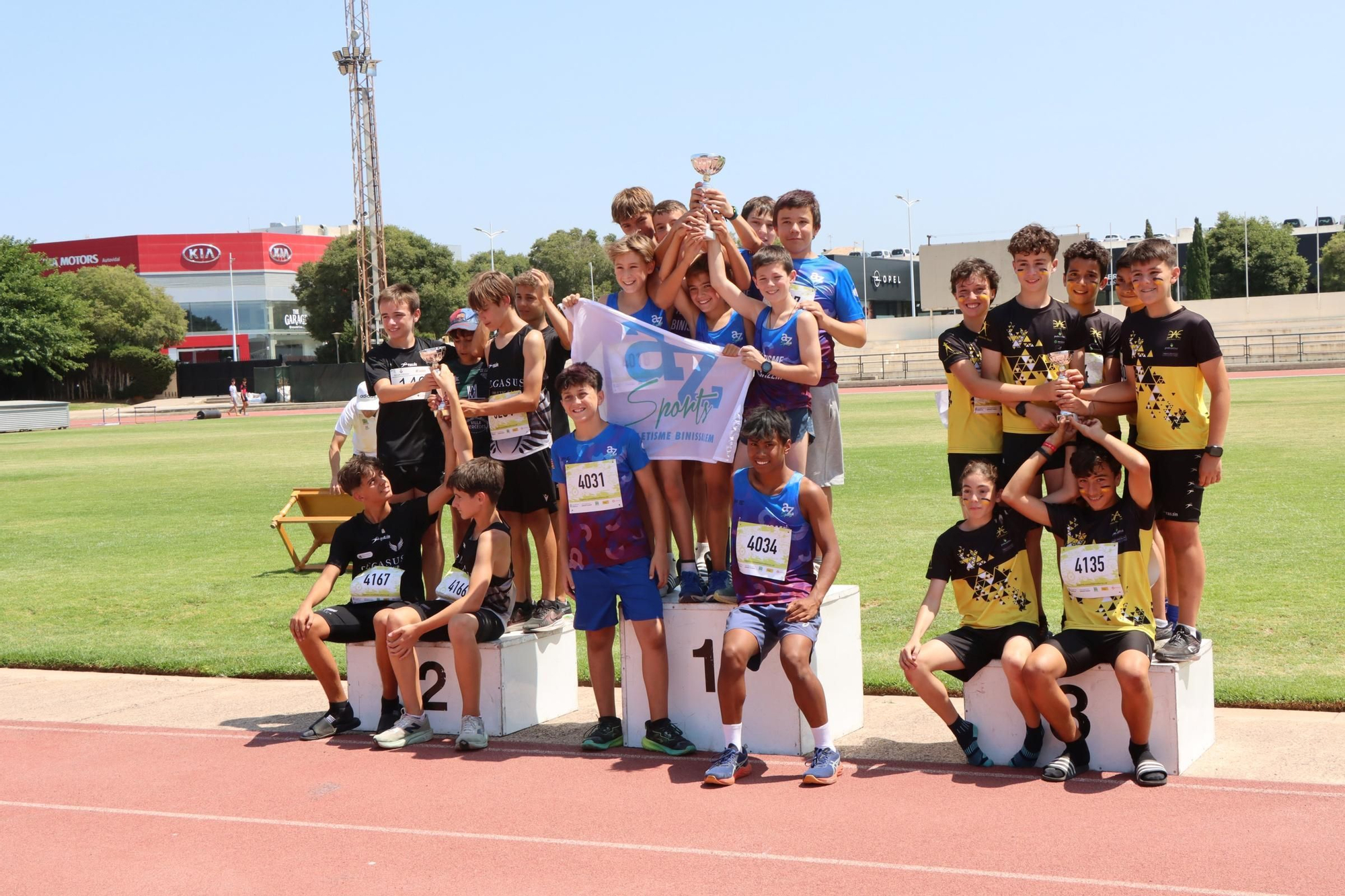AZ Sport Binissalem, Pegasus y Diana, los mejores en sub-14 masculino