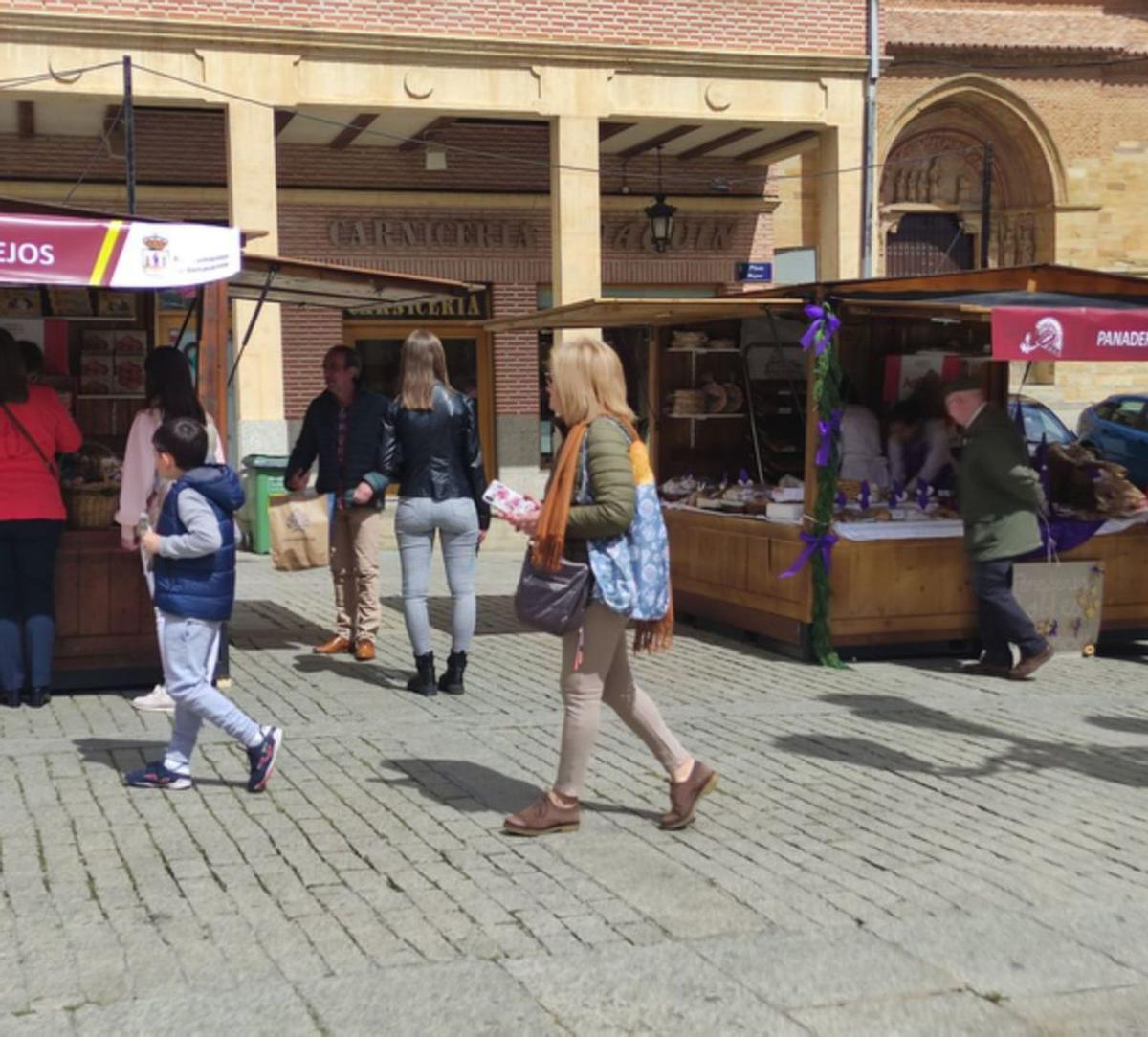 La Plaza Mayor se embriaga de dulce