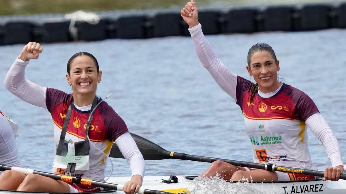 Río de oro y plata para Galicia en el Mundial de maratón: Tanía Fernández y Tanía Álvarez, campeonas del mundo; Duro y Garrido, subcampeones