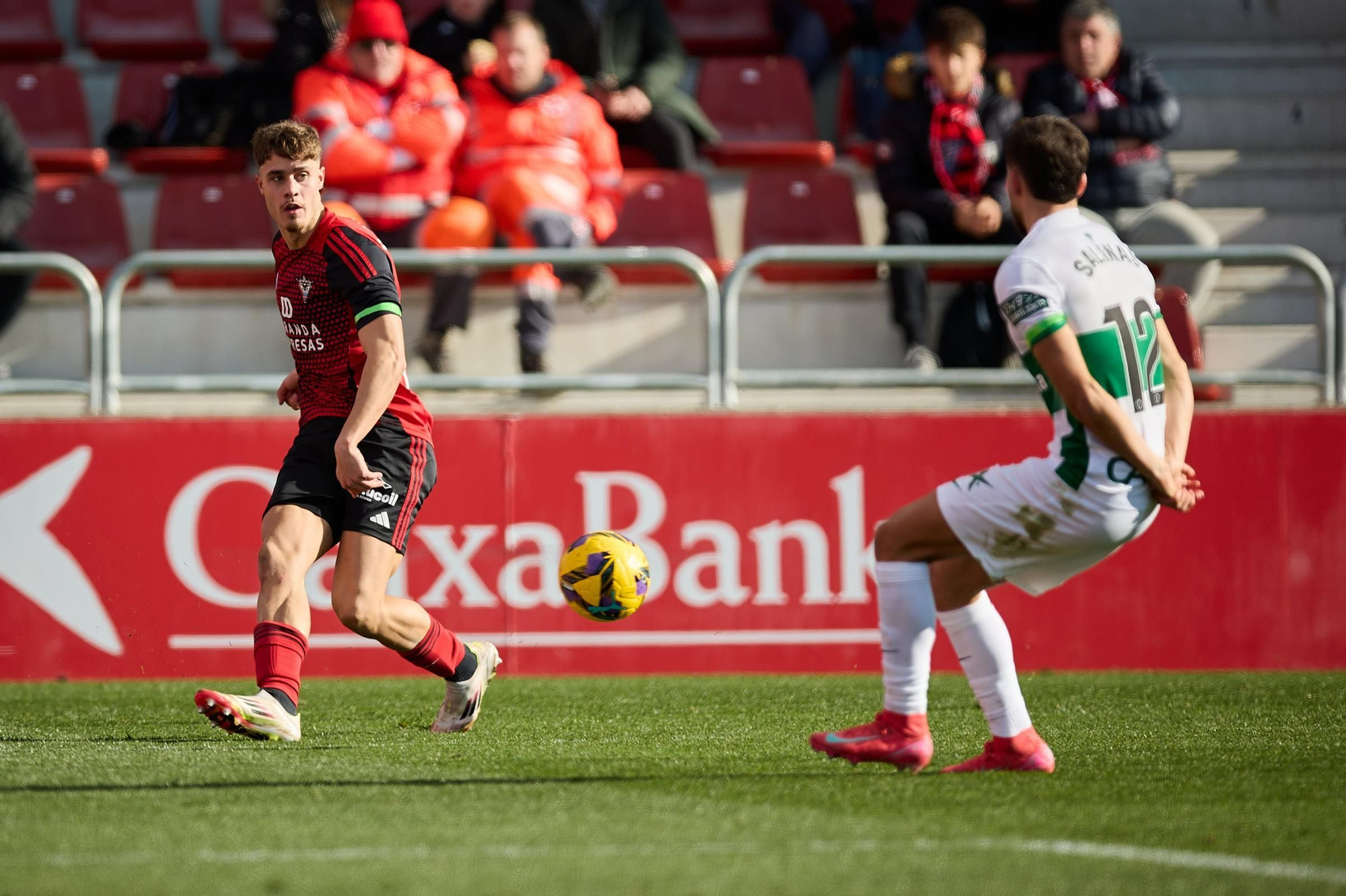Las mejores imágenes del partido Mirandés - Elche CF