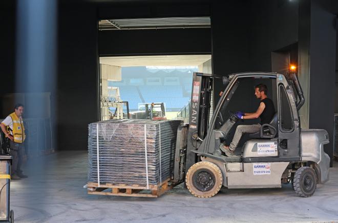 Arrancan los preparativos para el concierto de Guns N' Roses en Balaídos