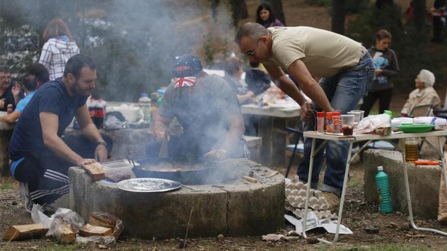 Prohibido hacer fuegos en la sierra por San Rafael