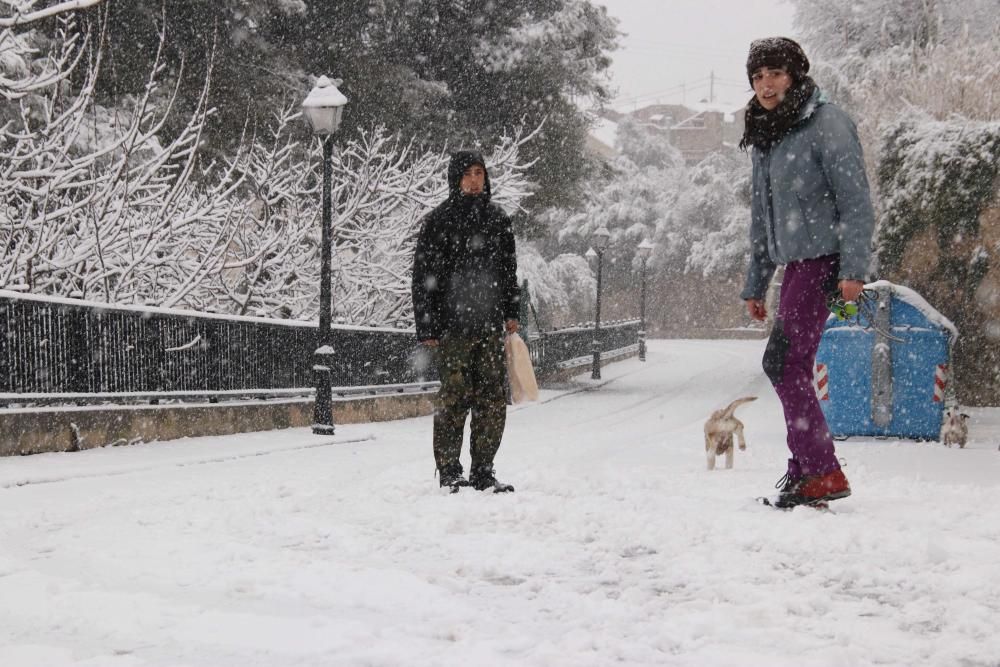 Nevada en Alcoià y Comtat