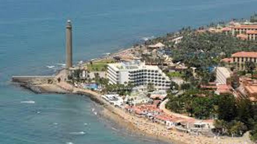 Imagen de la zona turística de MasPalomas, en Gran Canaria.