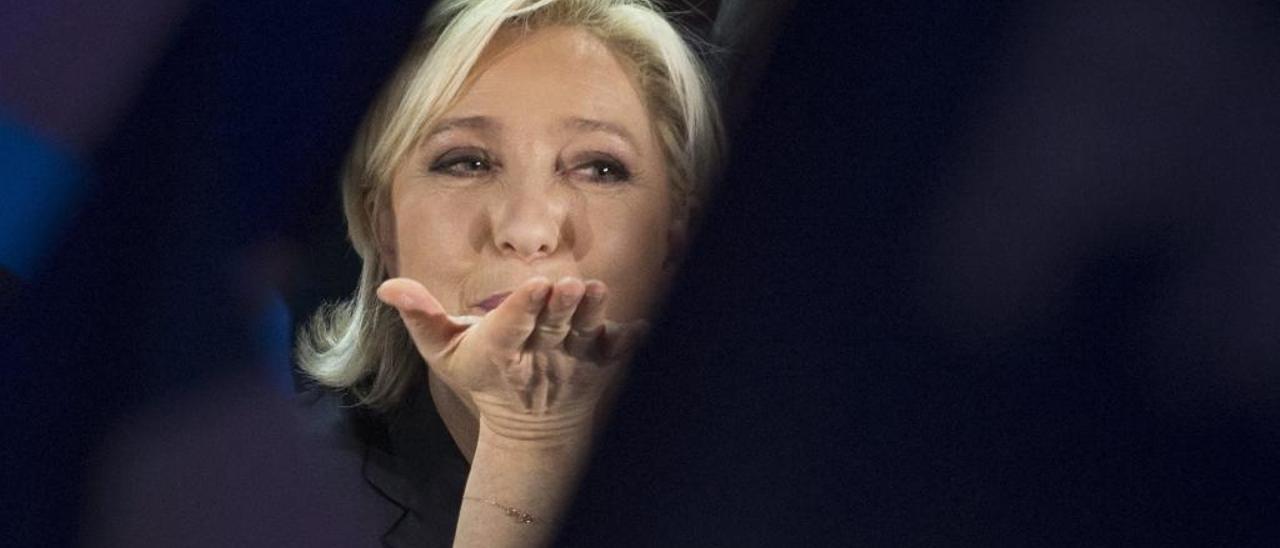 Marine Le Pen, lideresa del Frente Nacional // OLIVIER HOSLET