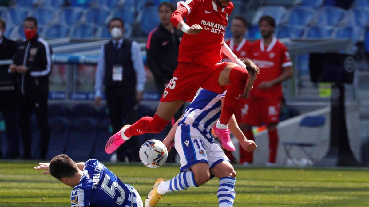 En-Nesyri volvió a marcar en la victoria del Sevilla