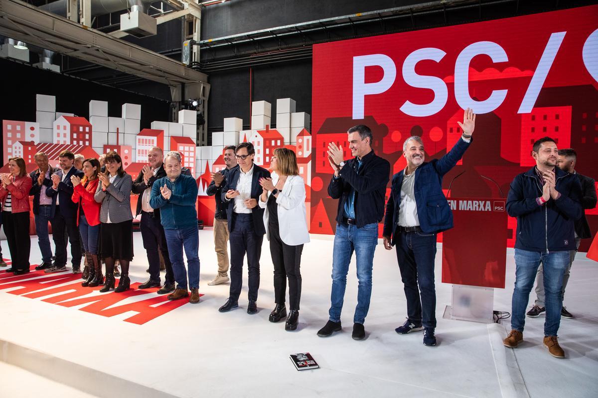 Pedro Sánchez clausura la Convención Municipal del PSC