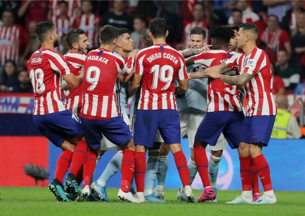 Las mejores imágenes del Atleti - Celta. // Juan Medina (Reuters)