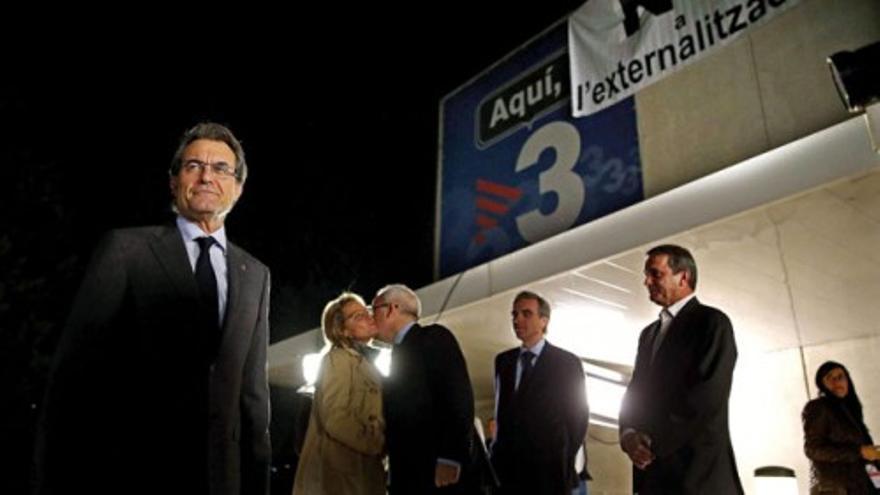 Artur Mas: "Las  cuentas son un invento y una calumnia"