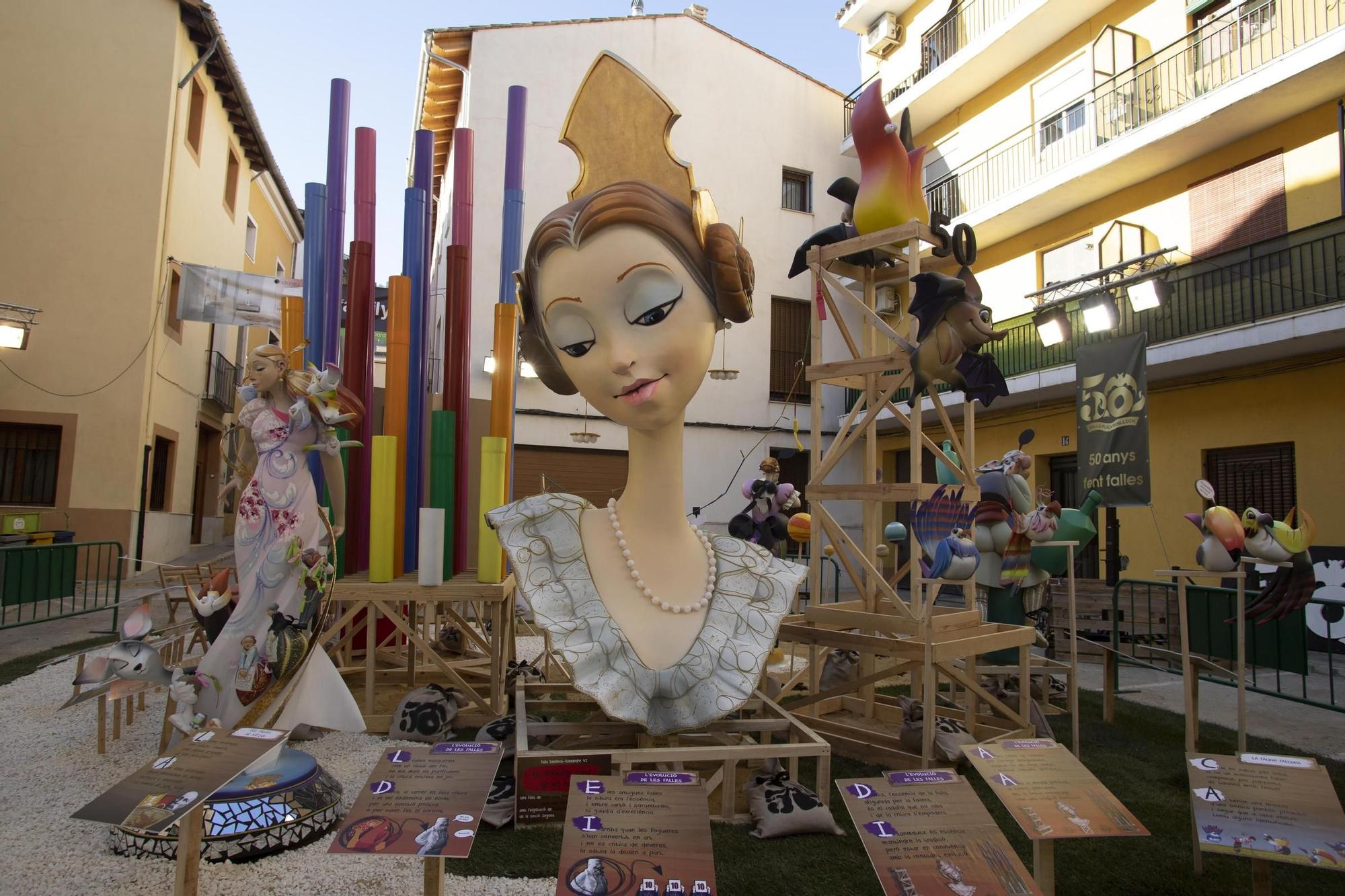 Así son las Fallas de las 19 comisiones de Xàtiva