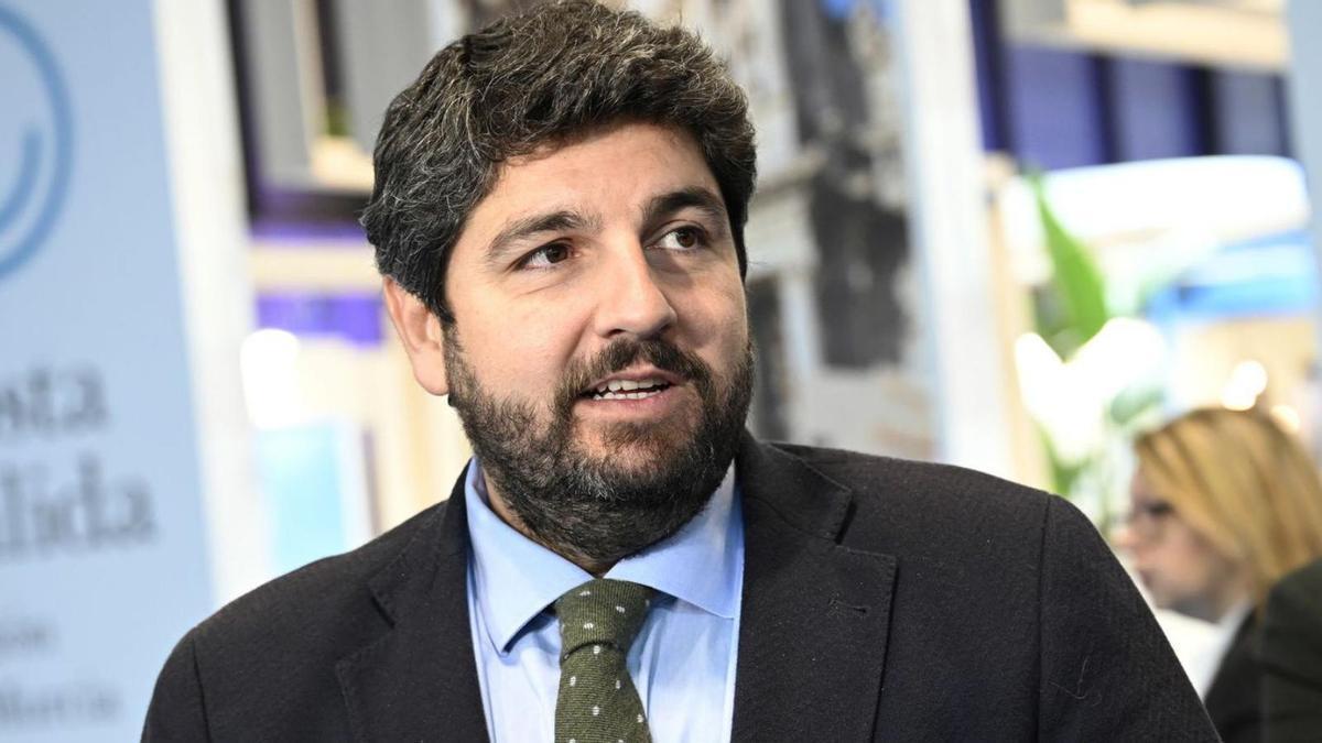 El presidente de la Región de Murcia, Fernando López Miras, en una imagen de archivo.