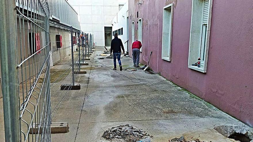 Les obres que s&#039;estan fent a l&#039;hospital de Figueres.