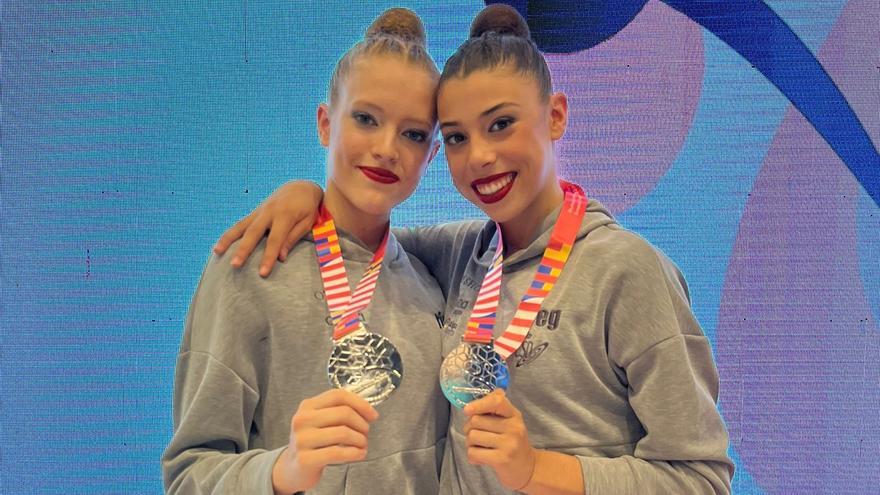 Patricia Pérez y Mireia Martínez, subcampeonas de Europa