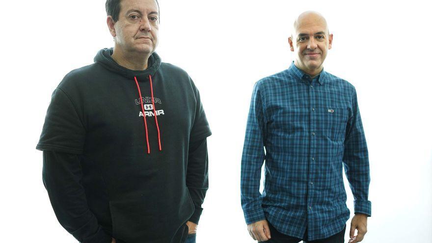 Entrevista a Antoni Daimiel y Guille Giménez presentadores del programa de la NBA en Movistar+.