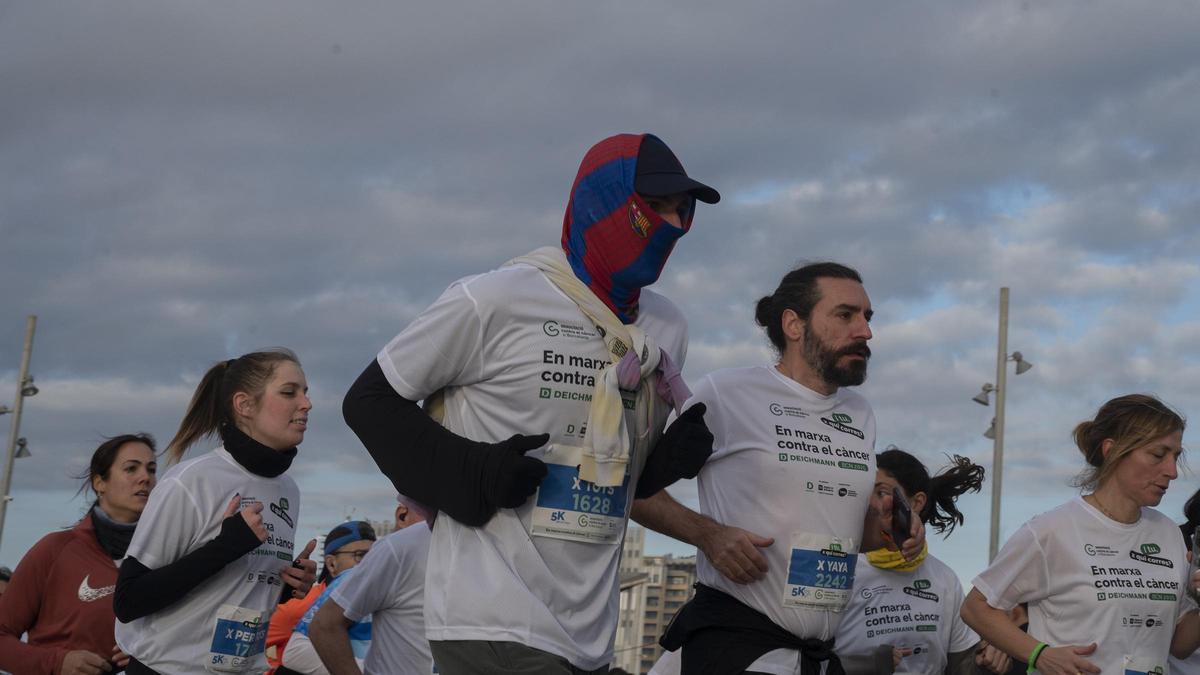 Barcelona corre contra el cáncer en el Fòrum