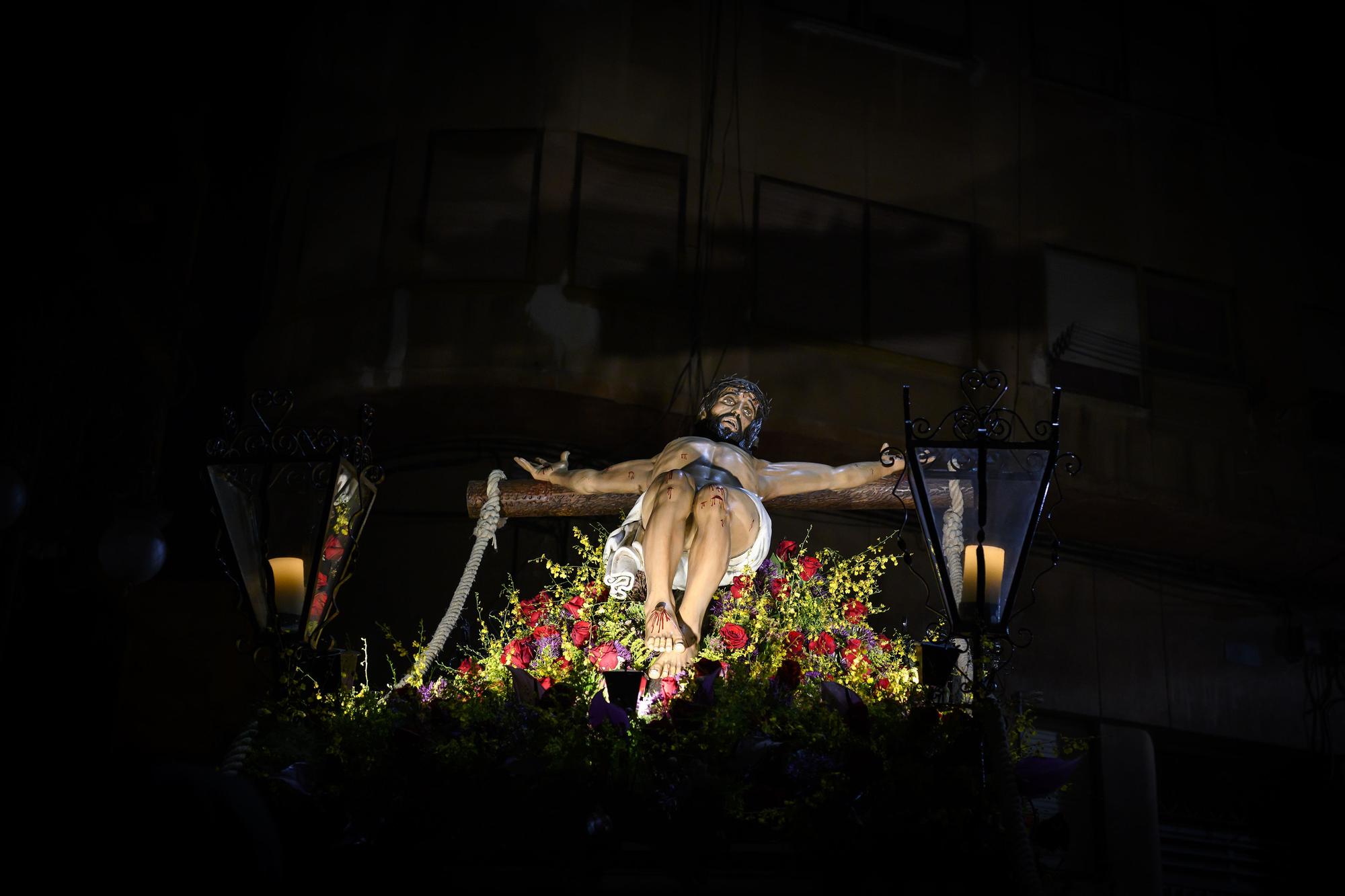 Viacrucis penitencial del Cristo del Socorro en Cartagena