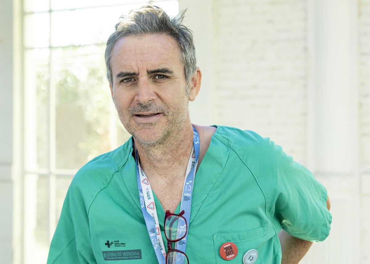 El médico Jose Navarro