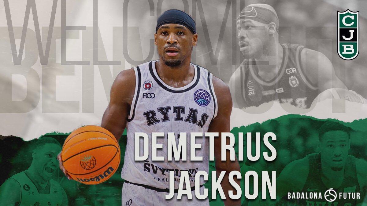 El Joventut es reforça amb Demetrius Jackson