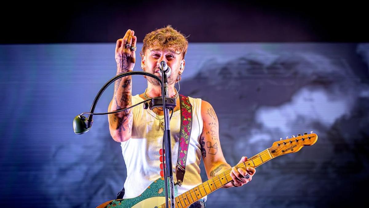 Dani Fernández, durante su concierto el pasado año en el Brisa Festival