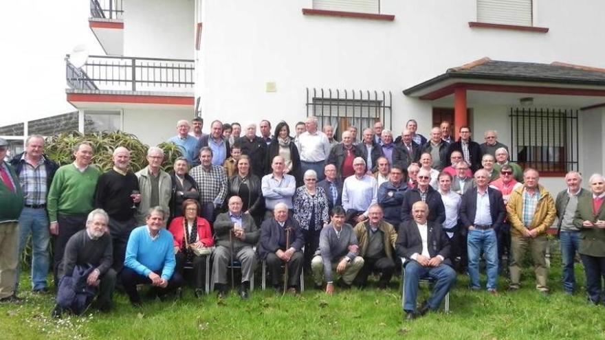 Reunión de los exjugadores del Luarca CF