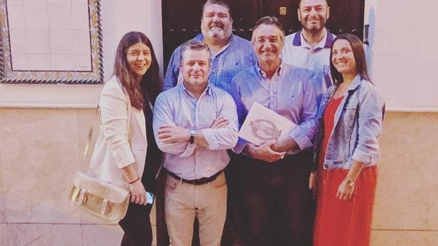 Imagen de la candidatura que encabeza José Eloy Losada.