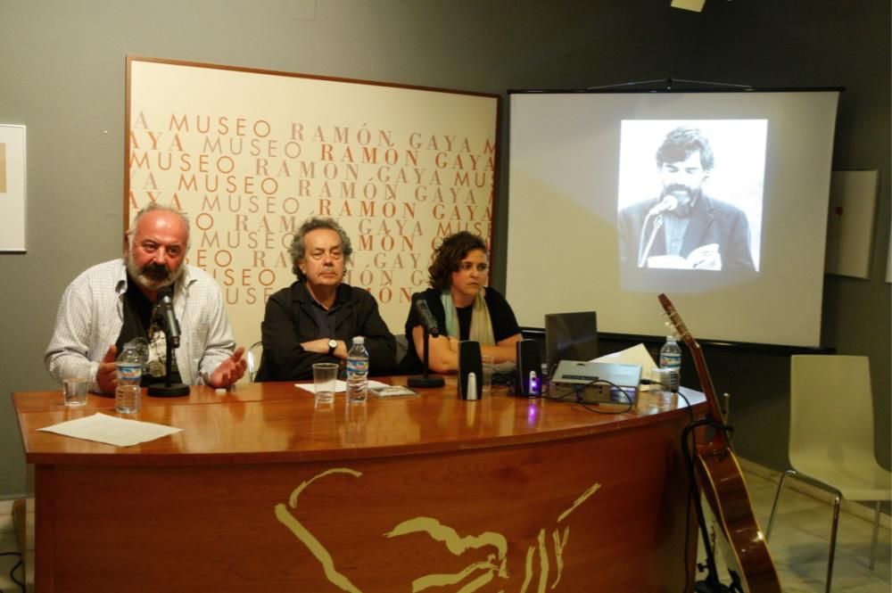 Homenaje a Paco Miranda en el Museo Ramón Gaya