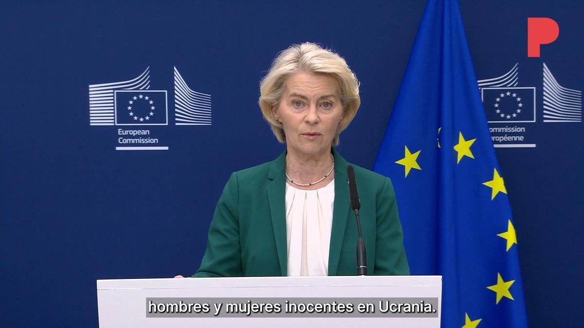 Von der Leyen adverteix que l'atac atribuït a Rússia contra Leipzig "marca una nova escalada" en territori de la UE