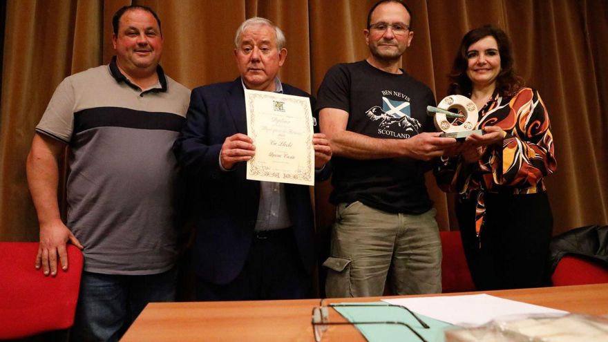 Pláganu encumbra un queso casín como el mejor de 2022