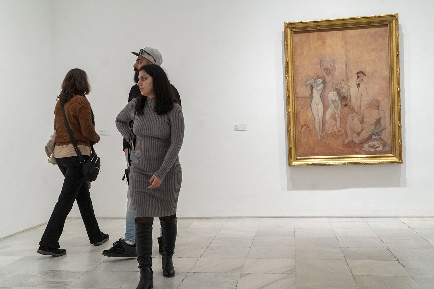 Una de les peces admirades és «L’harem», un quadre que s’ha considerat un antecedent del cubista «Les demoiselles d’Avignon»