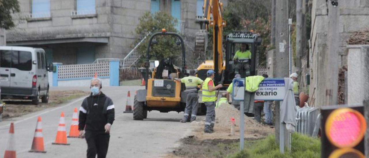 Las obras comenzaron a inicios de 2022 tras años de tramitación. |   SANTOS ÁLVAREZ