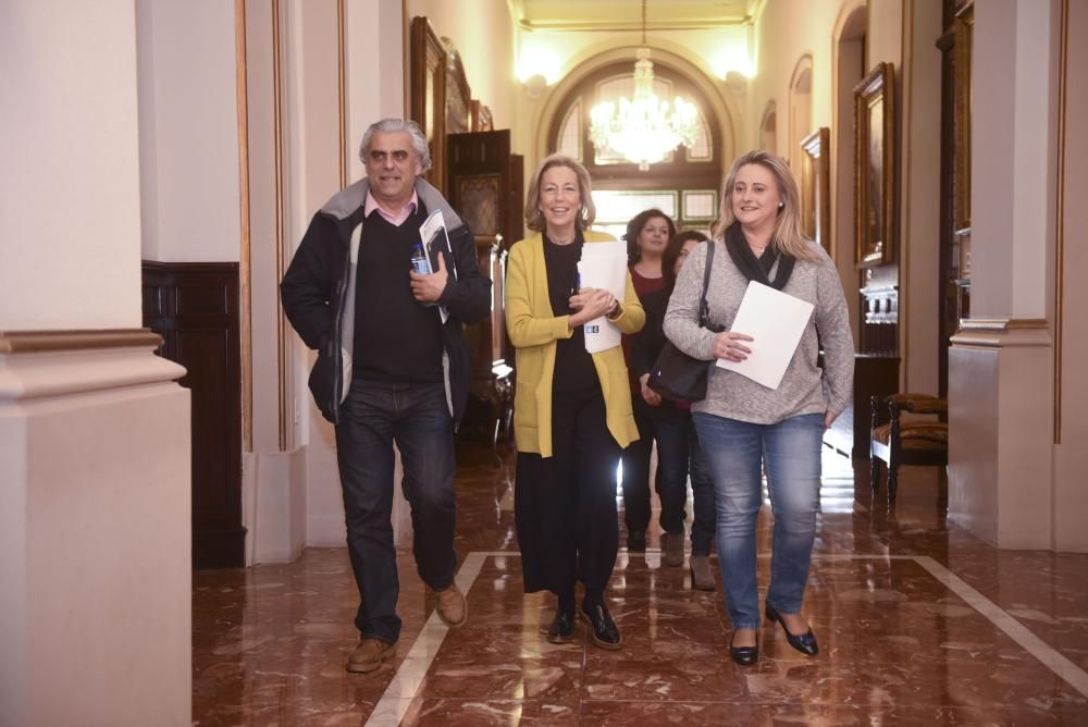 Pleno municipal en A Coruña 6 de marzo