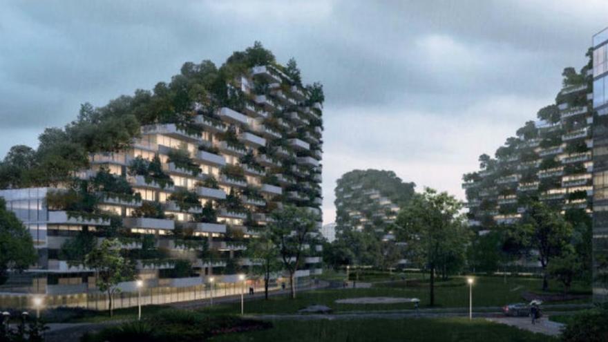 Un arquitecto italiano diseña la primera ciudad-bosque de China