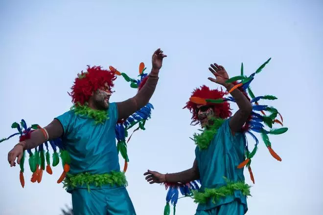 Rua Carnestoltes a Santa Coloma de Farners