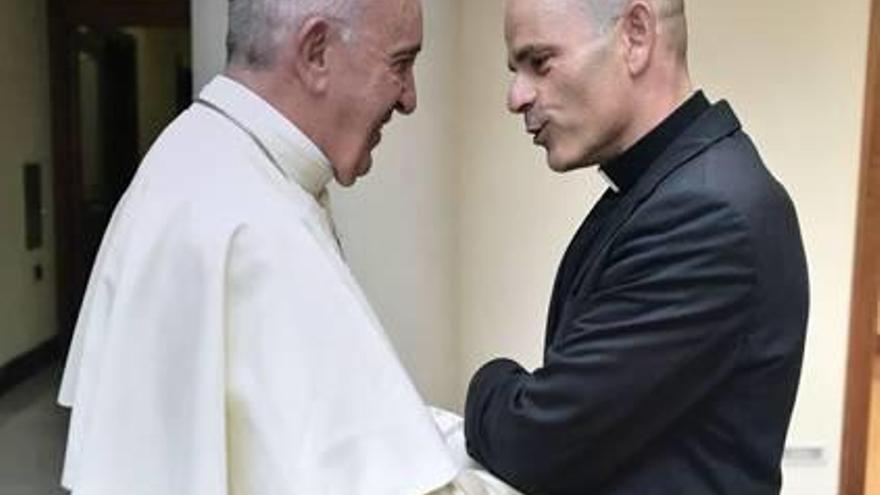 El Papa, con el  Colegio Santo Domingo de Orihuela