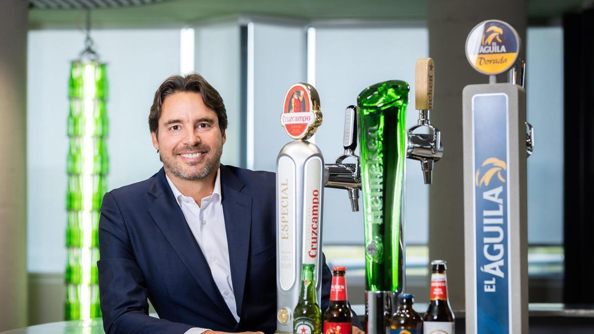 Heineken nombra presidente en España al brasileño a Guilherme Cury Silva, exdirector general de la tabacalera JTI Iberia
