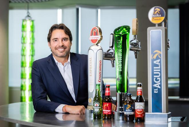 Heineken nombra presidente en España al brasileño a Guilherme Cury Silva, exdirector general de la tabacalera JTI Iberia