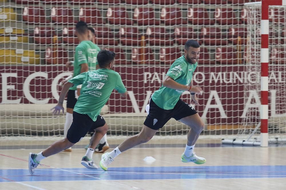 Primer entrenamiento del Córdoba Futsal