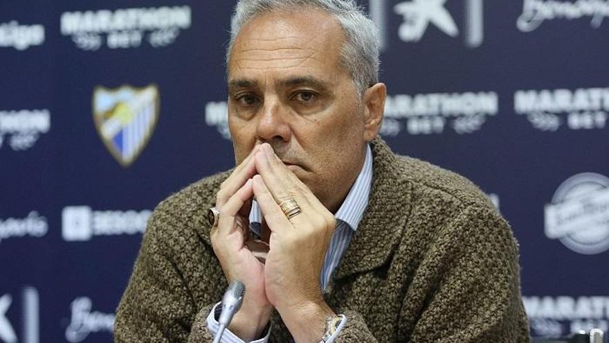 Mario Husillos, director deportivo del Málaga CF