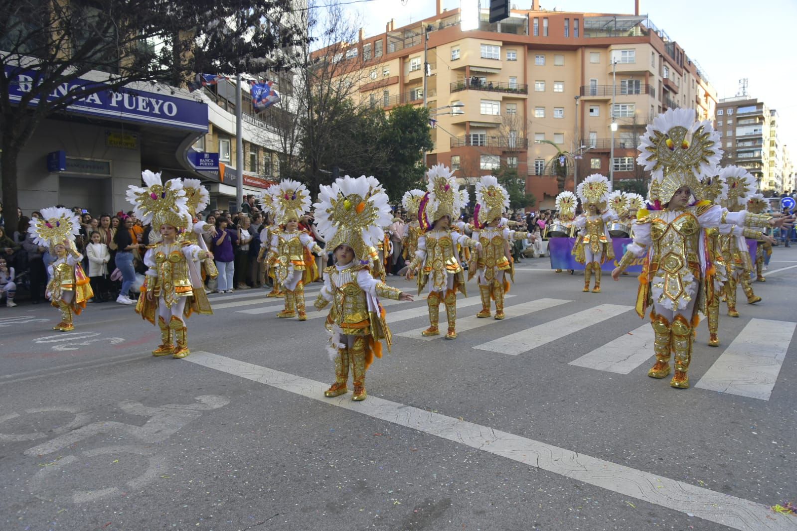 GALERÍA | Mira el desfile de comparsas infantiles de Badajoz