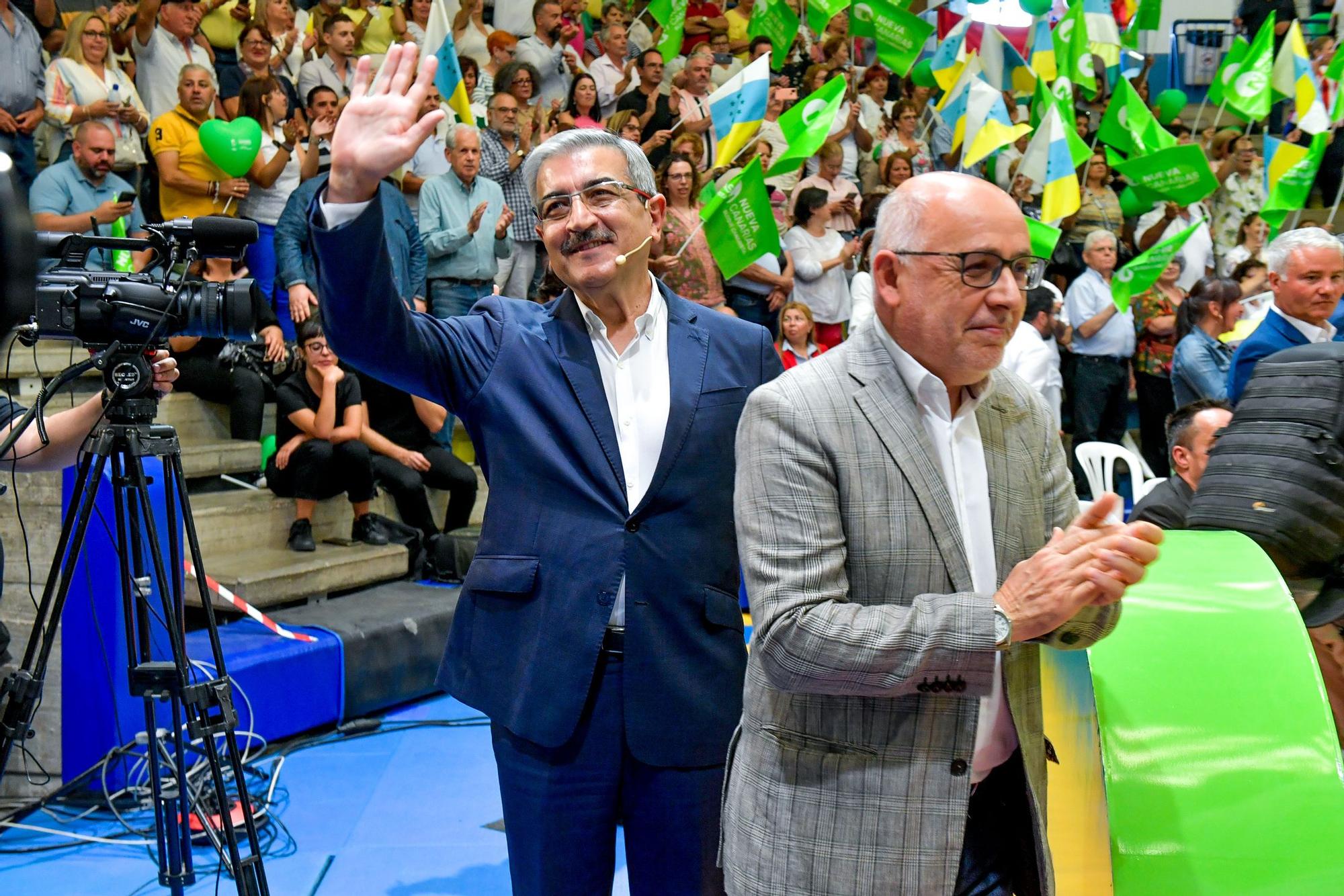 Presentación de candidaturas de Nuevas Canarias a las elecciones del 28M