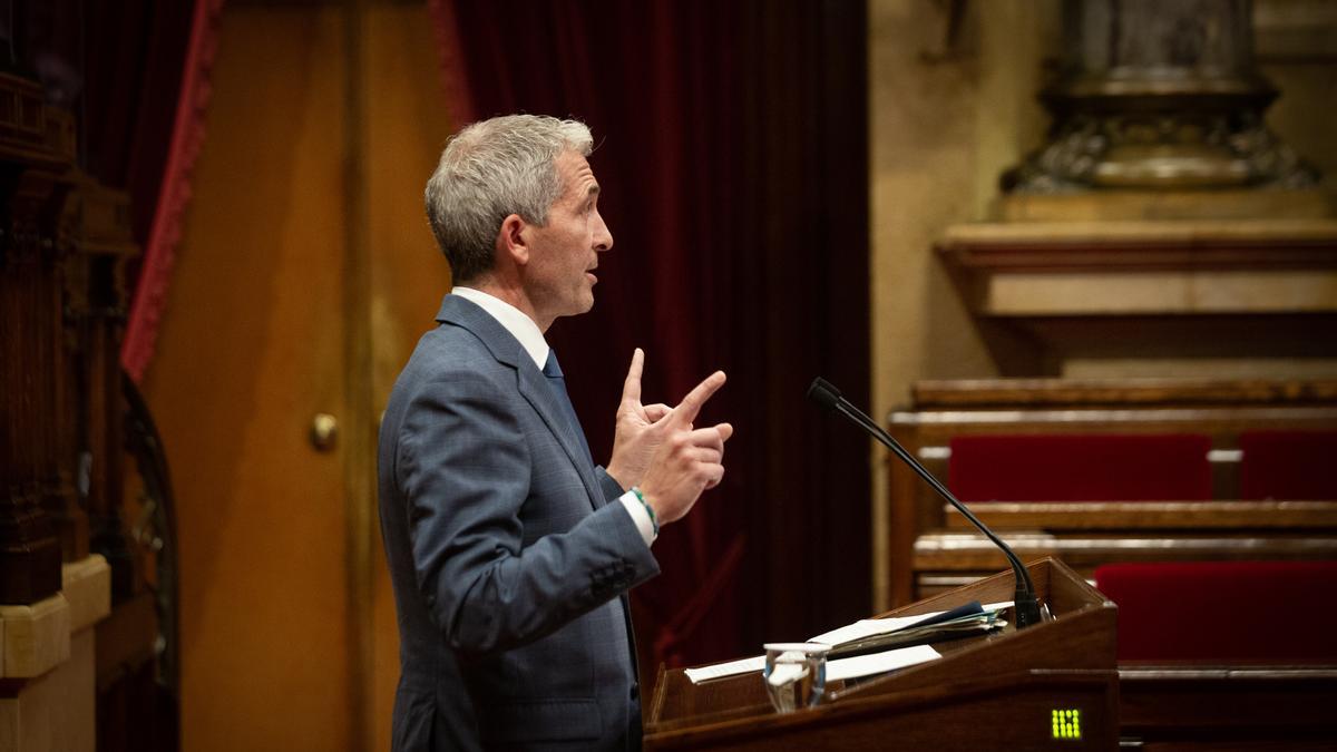 El conseller d&#039;Educació de la Generalitat, Josep Gonzàlez-Cambray