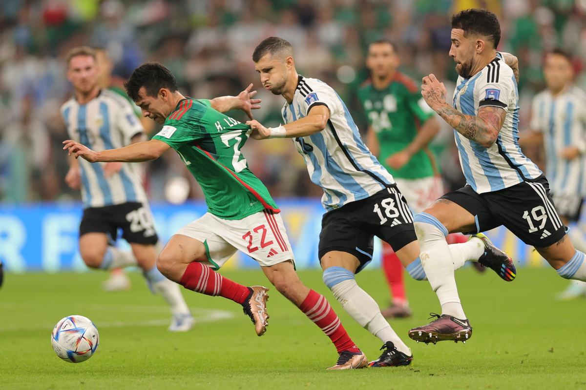 Partido Argentina-México del Mundial