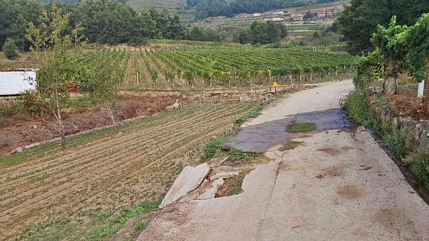 Estado del camino de Belide a Vilerma.