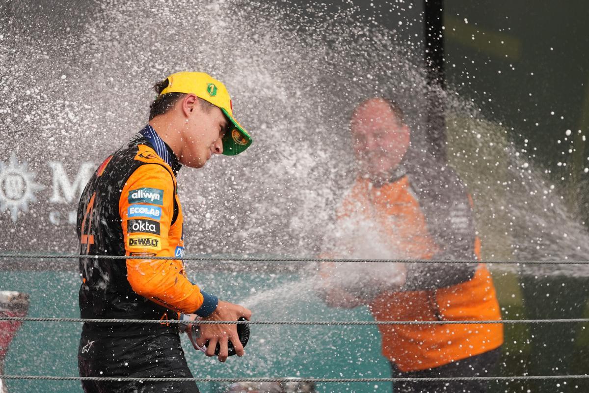 La carrera del GP de Brasil.