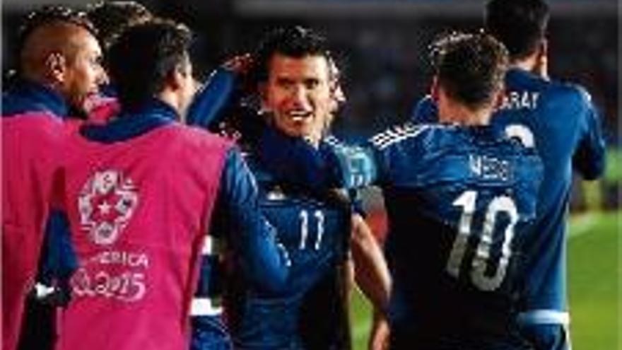 L&#039;Argentina venç l&#039;Uruguai (1-0)  i és a prop dels quarts de final