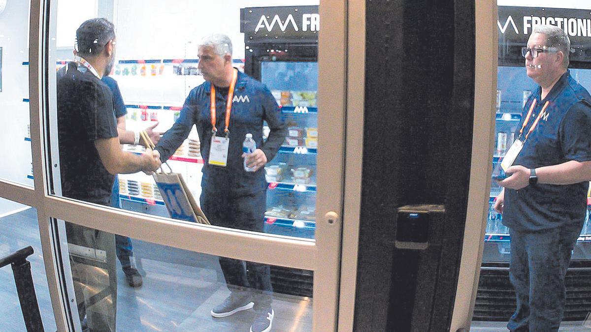 Participantes en el NRF Retail’s Big Show de Nueva York