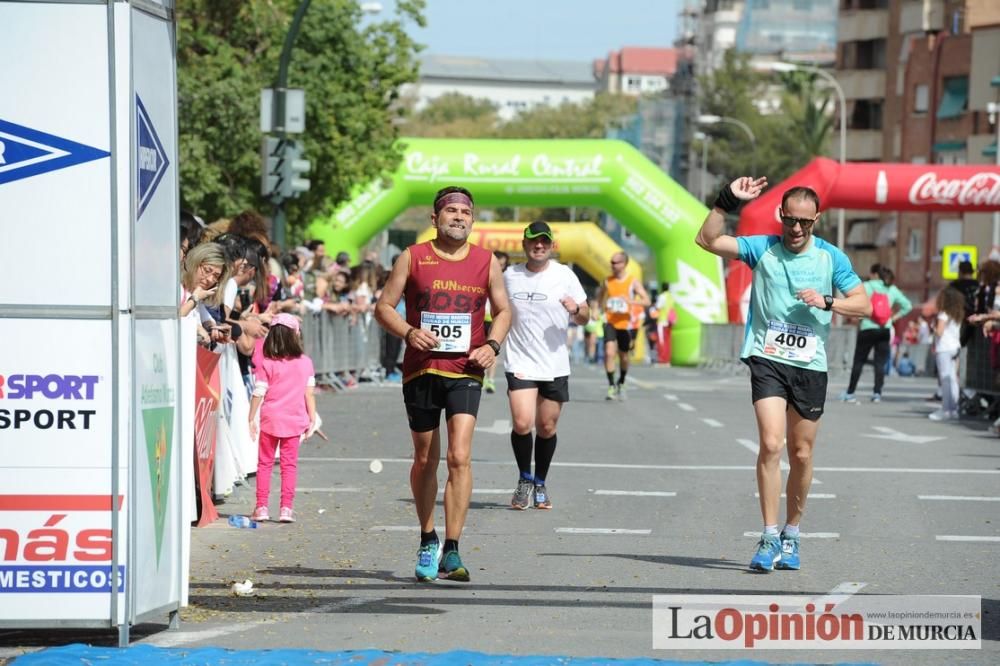 Media Maratón de Murcia: llegada (2ª parte)