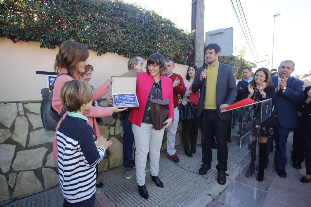 Edmundo Seva ya tiene su calle en Sant Joan d'Alacant